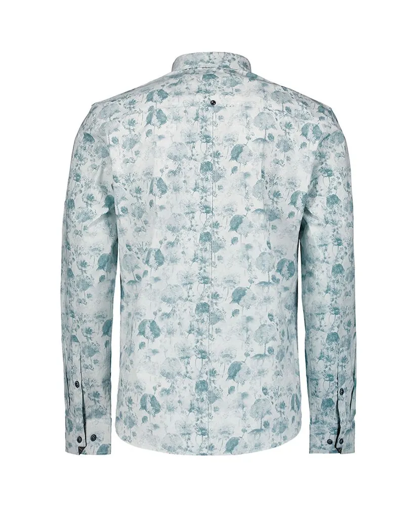 No Excess Overhemd Allover Print Regular Fit