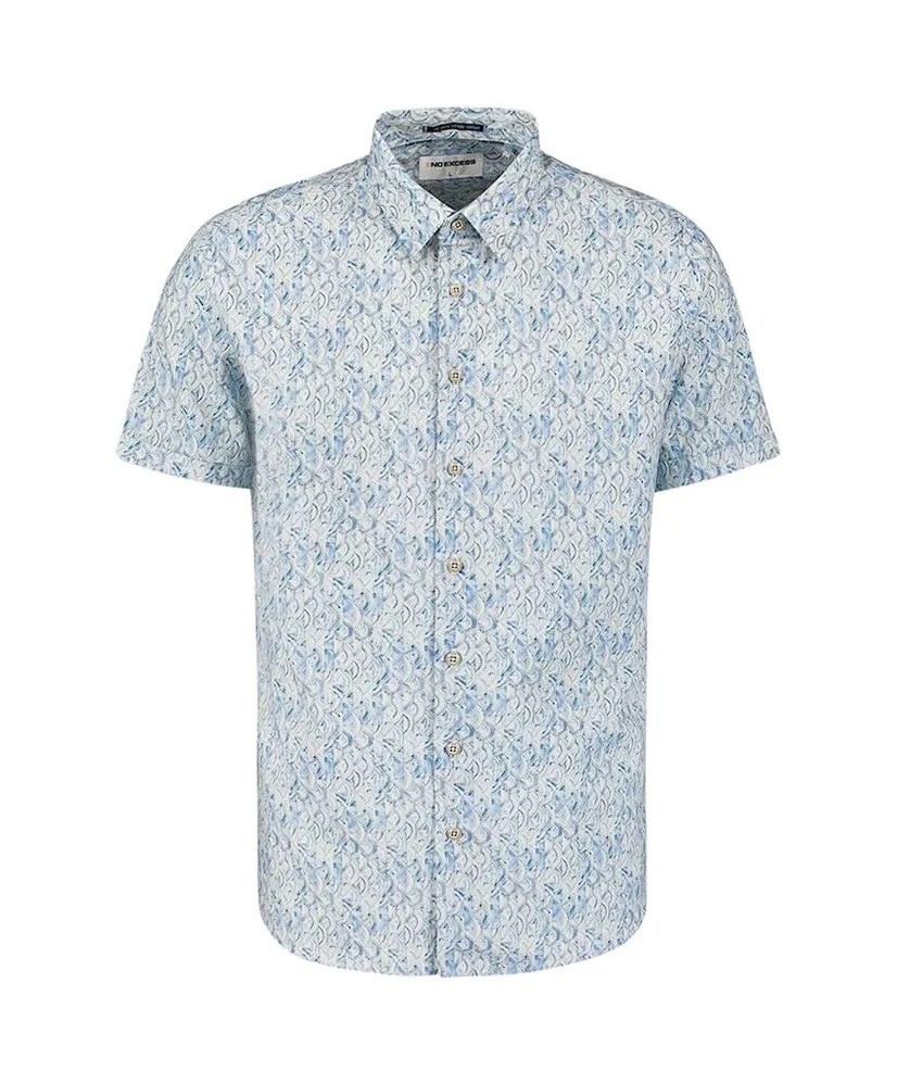 No Excess Overhemd Allover Print Regular fit