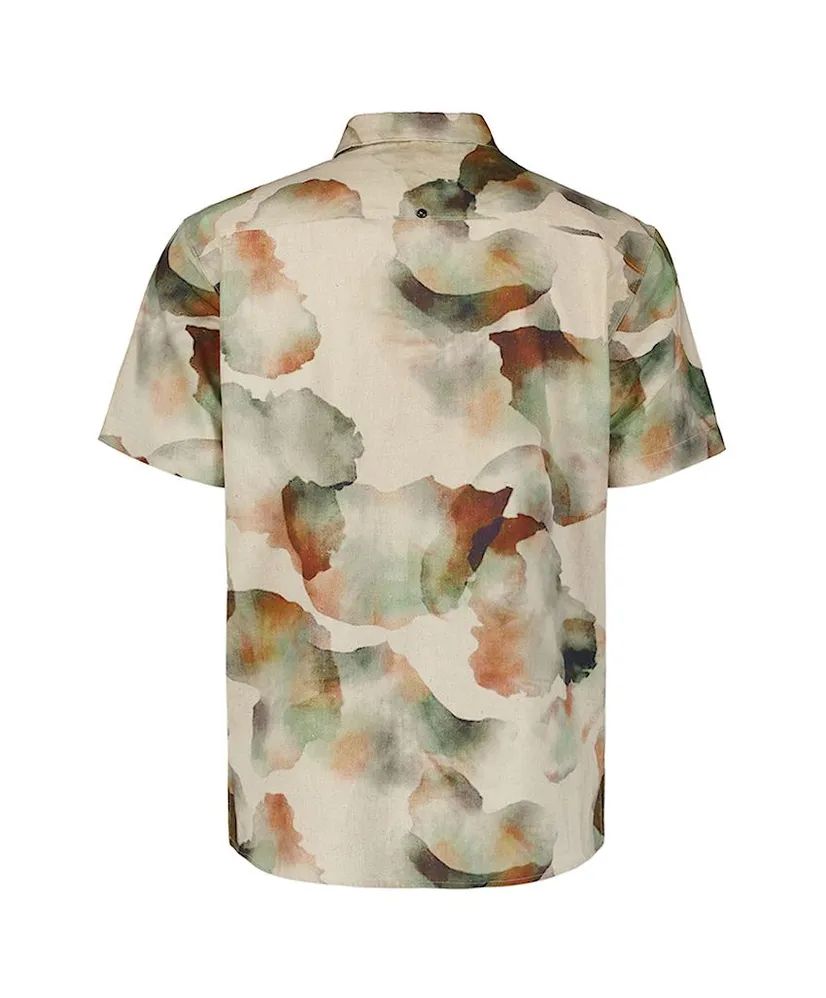No Excess Overhemd Allover Print Regular Fit