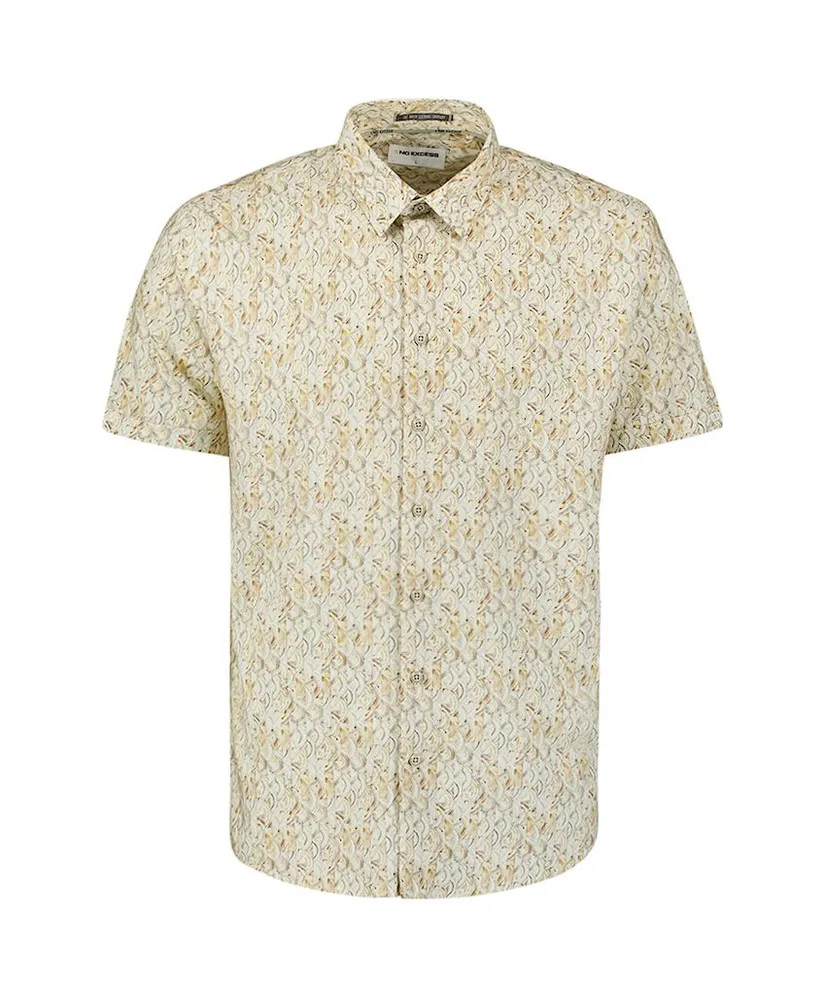 No Excess Overhemd Allover Print Regular fit