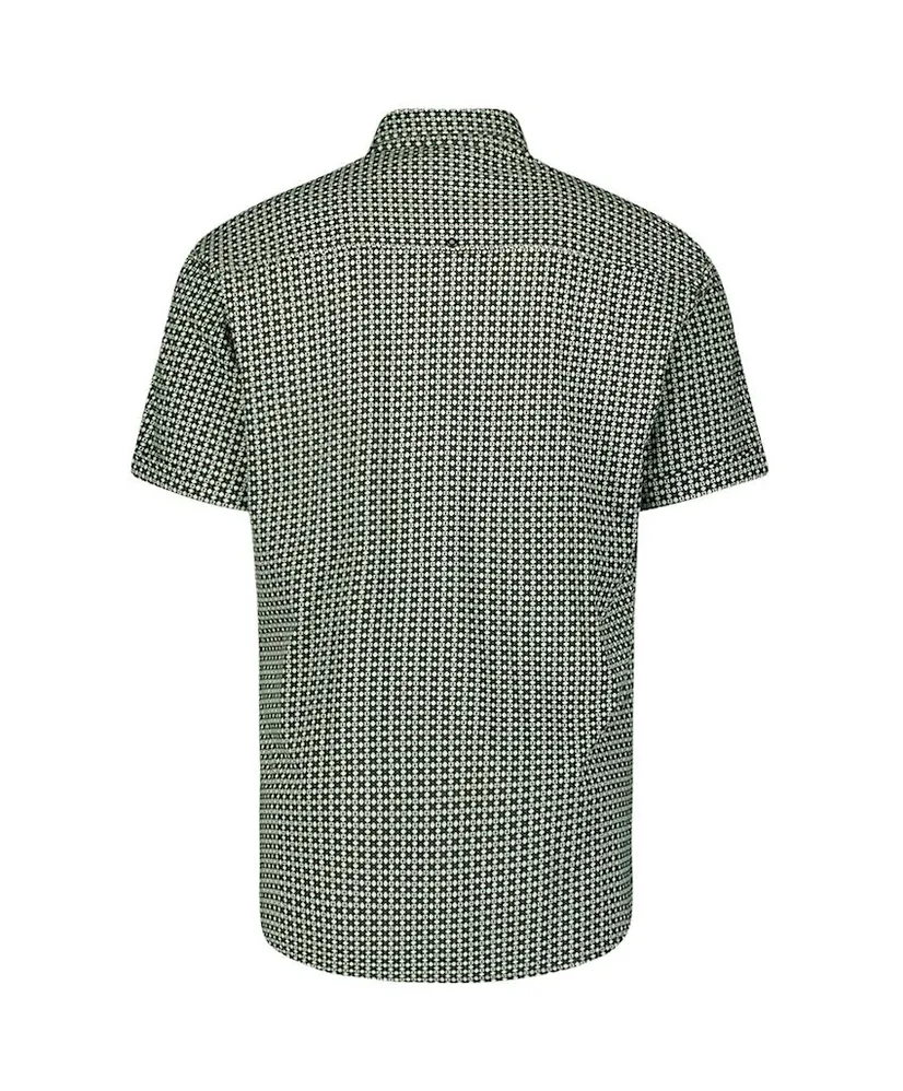 No Excess Overhemd Allover Print Regular Fit