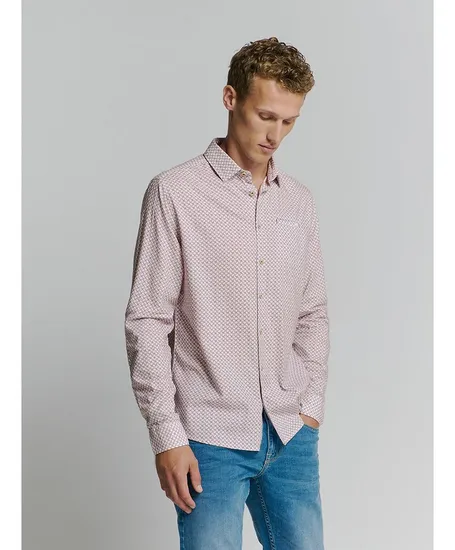 No Excess Overhemd Allover Print