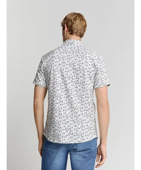 No Excess Overhemd Allover Print