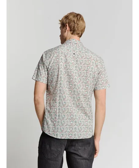 No Excess Overhemd Allover Print
