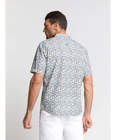 No Excess Overhemd Allover Print