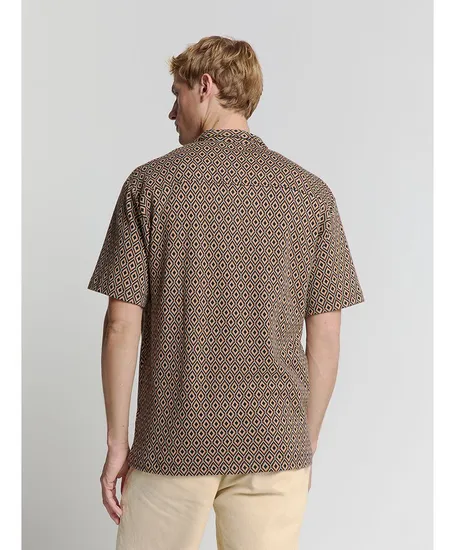 No Excess Overhemd Allover Print
