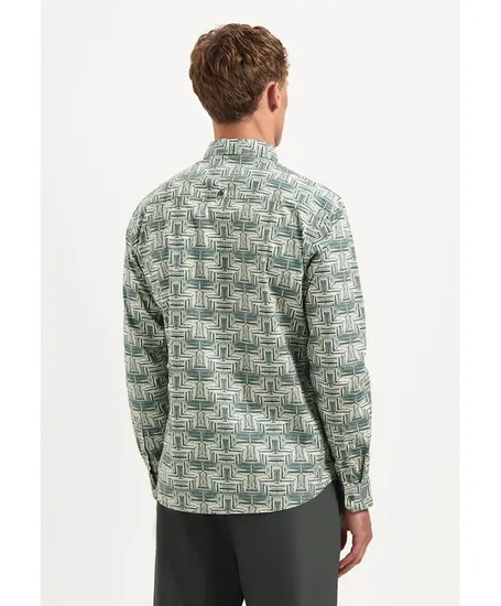 No Excess Overhemd Allover Print