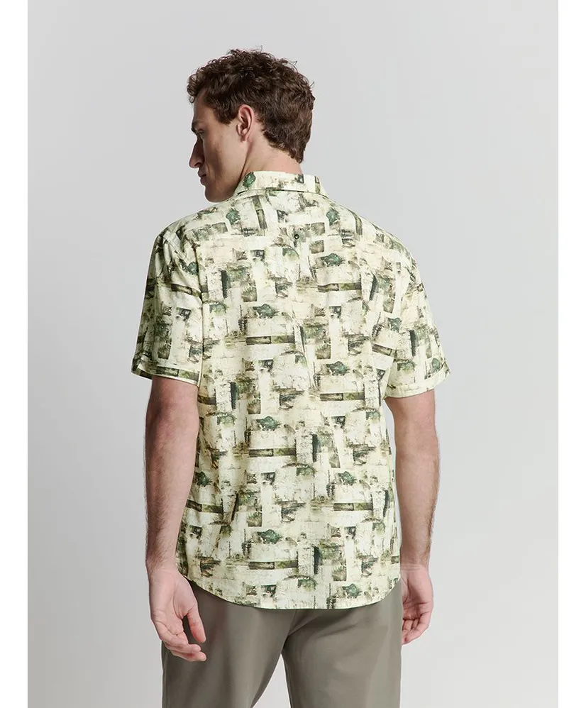 No Excess Overhemd Allover Print