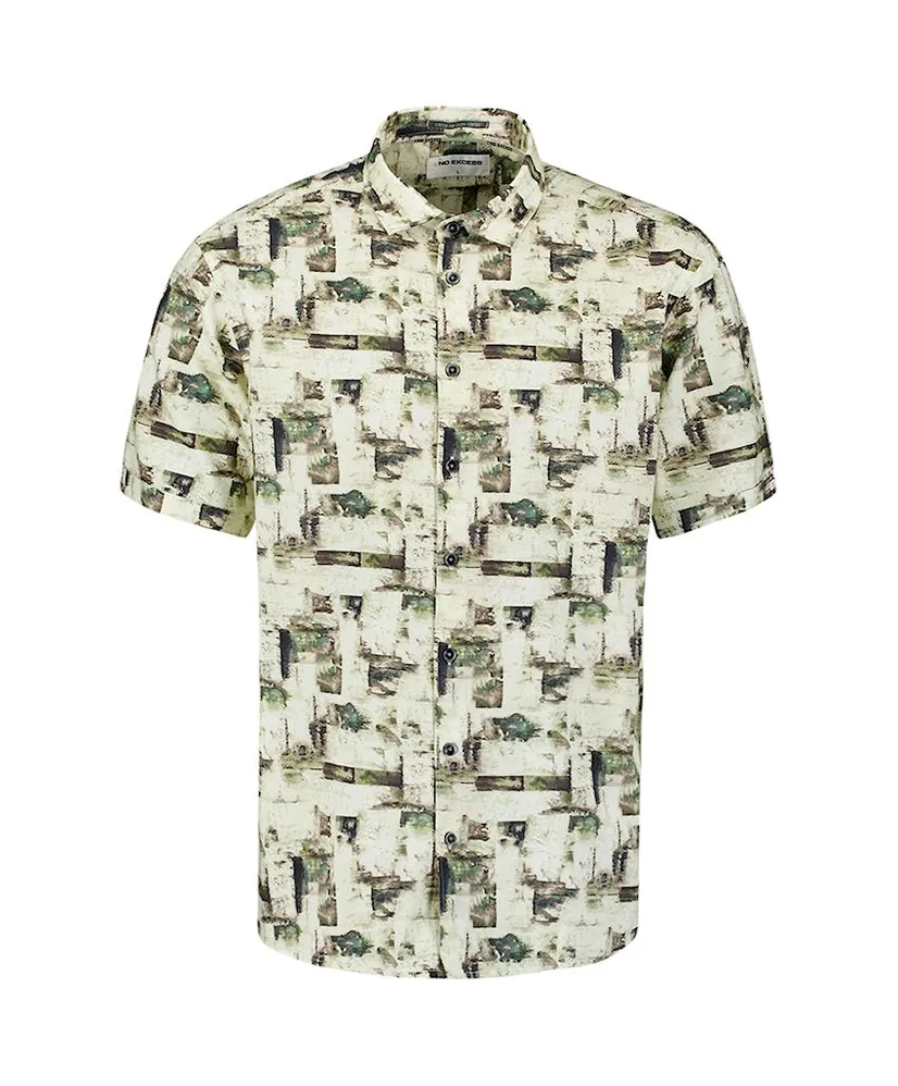 No Excess Overhemd Allover Print