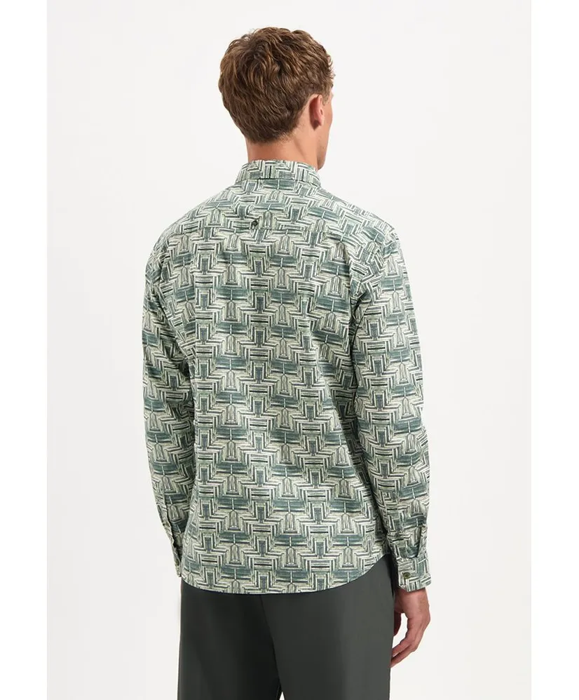 No Excess Overhemd Allover Print