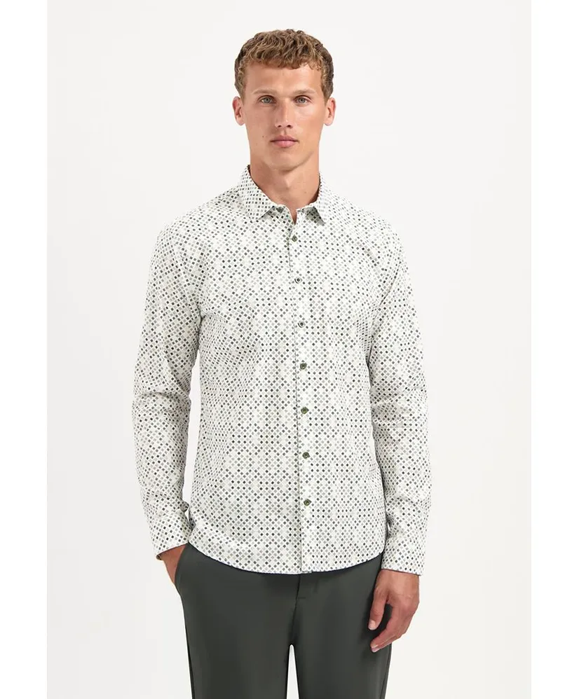 No Excess Overhemd Allover Print