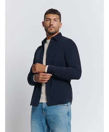 No Excess Overhemd Corduroy Regular Fit