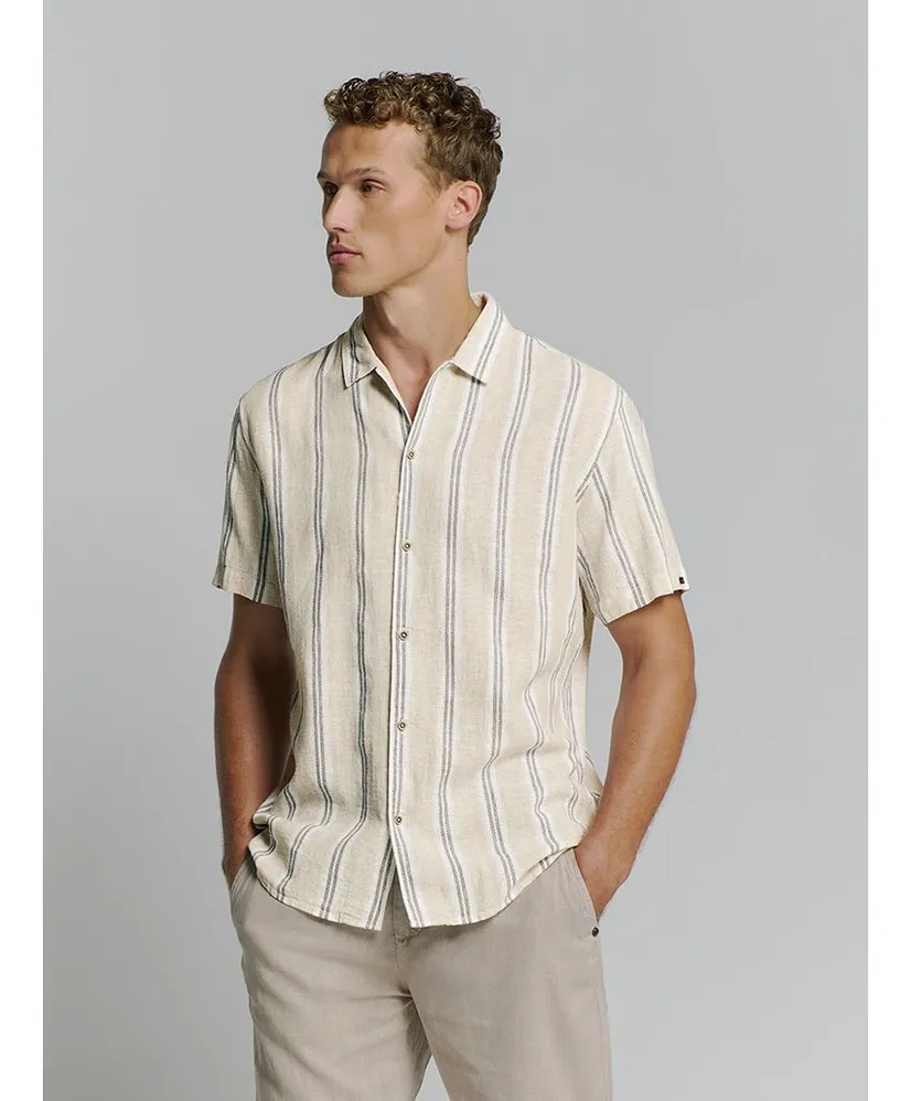 No Excess Overhemd Dobby Regular Fit