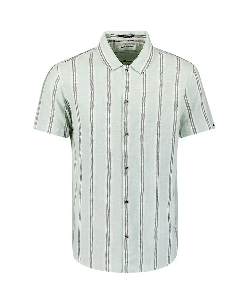 No Excess Overhemd Dobby Regular Fit