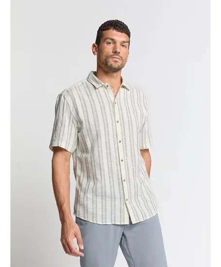 No Excess Overhemd Dobby Stripes