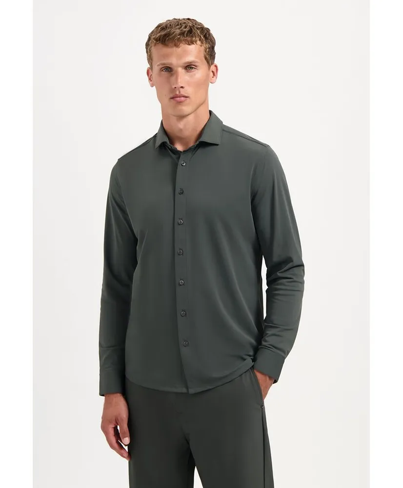 No Excess Overhemd Effen Regular Fit
