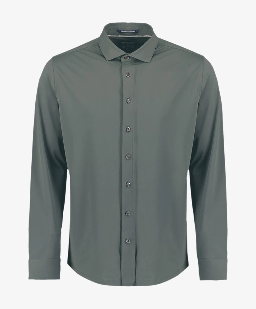No Excess Overhemd Effen Regular Fit