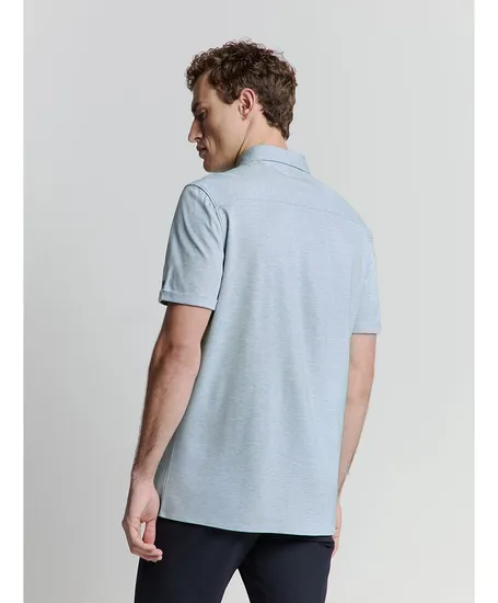 No Excess Overhemd Gemêleerd Regular Fit