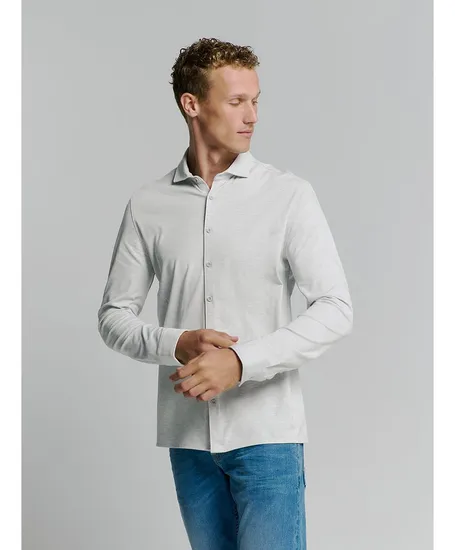No Excess Overhemd Gemêleerd