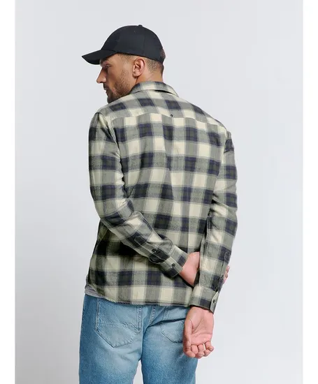No Excess Overhemd Geruit Regular Fit
