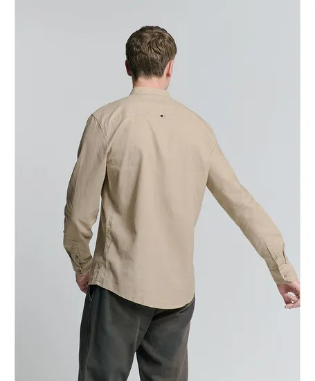 No Excess Overhemd Granddad Regular Fit