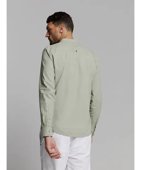 No Excess Overhemd Granddad Regular Fit
