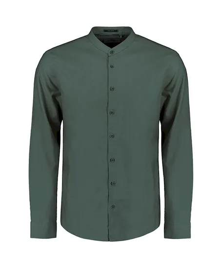 No Excess Overhemd Granddad Regular Fit