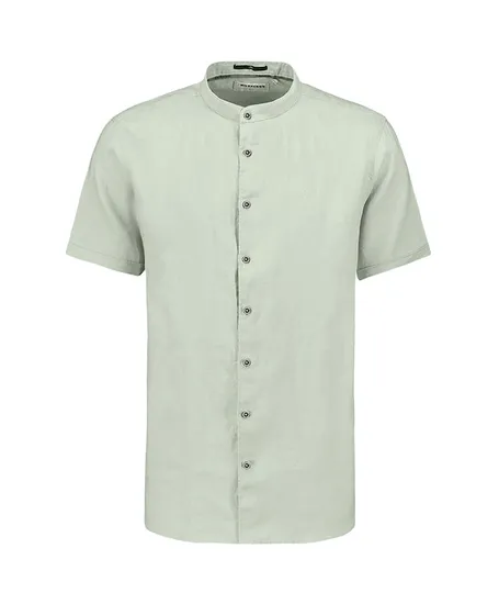 No Excess Overhemd Granddad Regular Fit