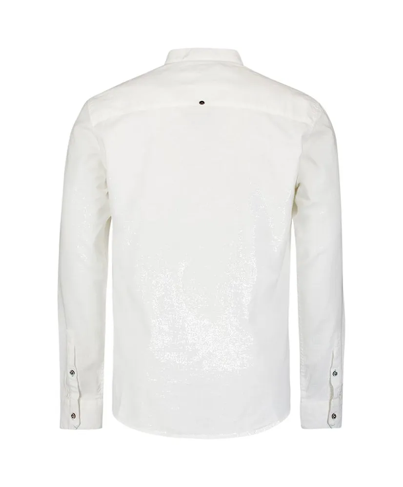 No Excess Overhemd Granddad Regular Fit