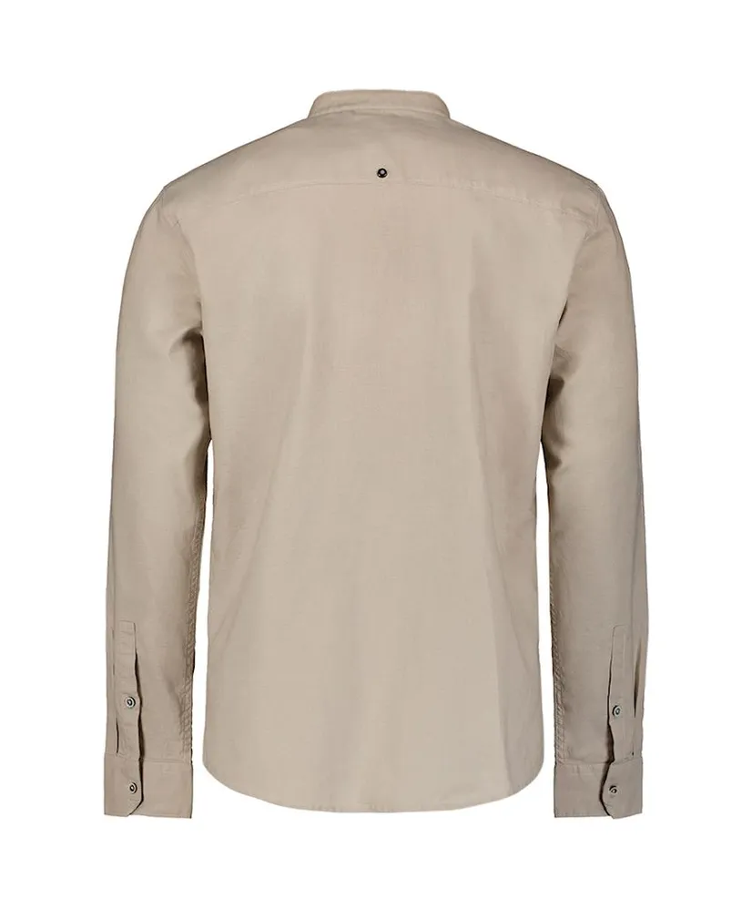 No Excess Overhemd Granddad Regular Fit
