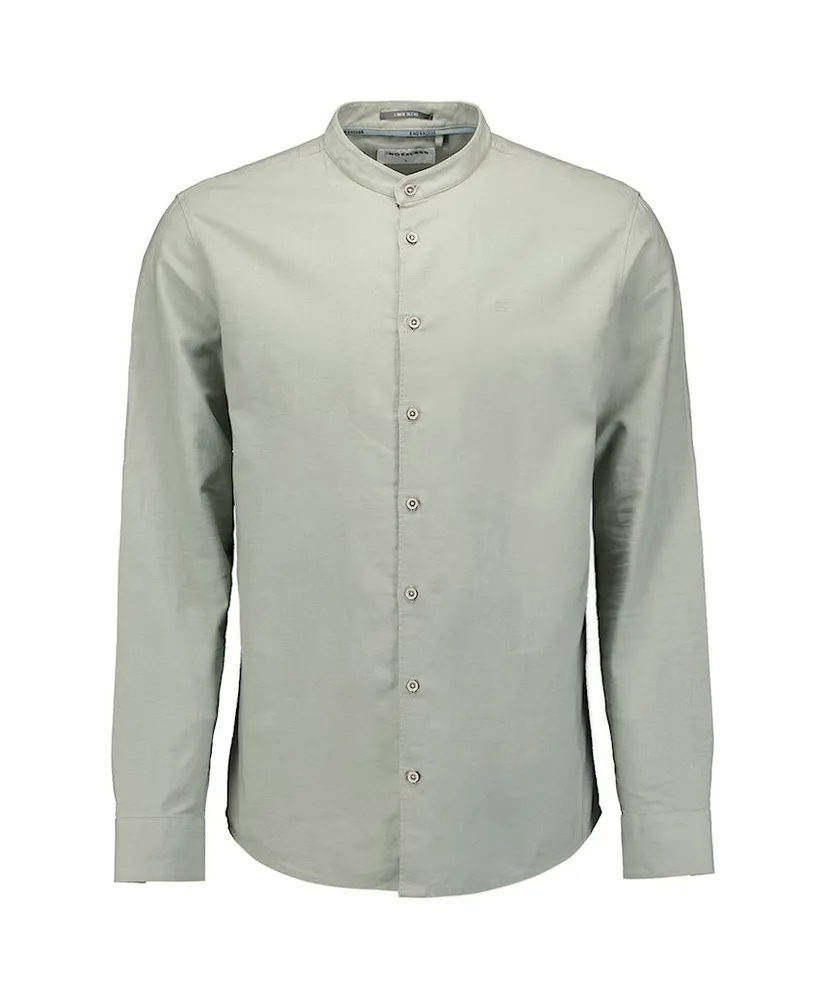 No Excess Overhemd Granddad Regular Fit