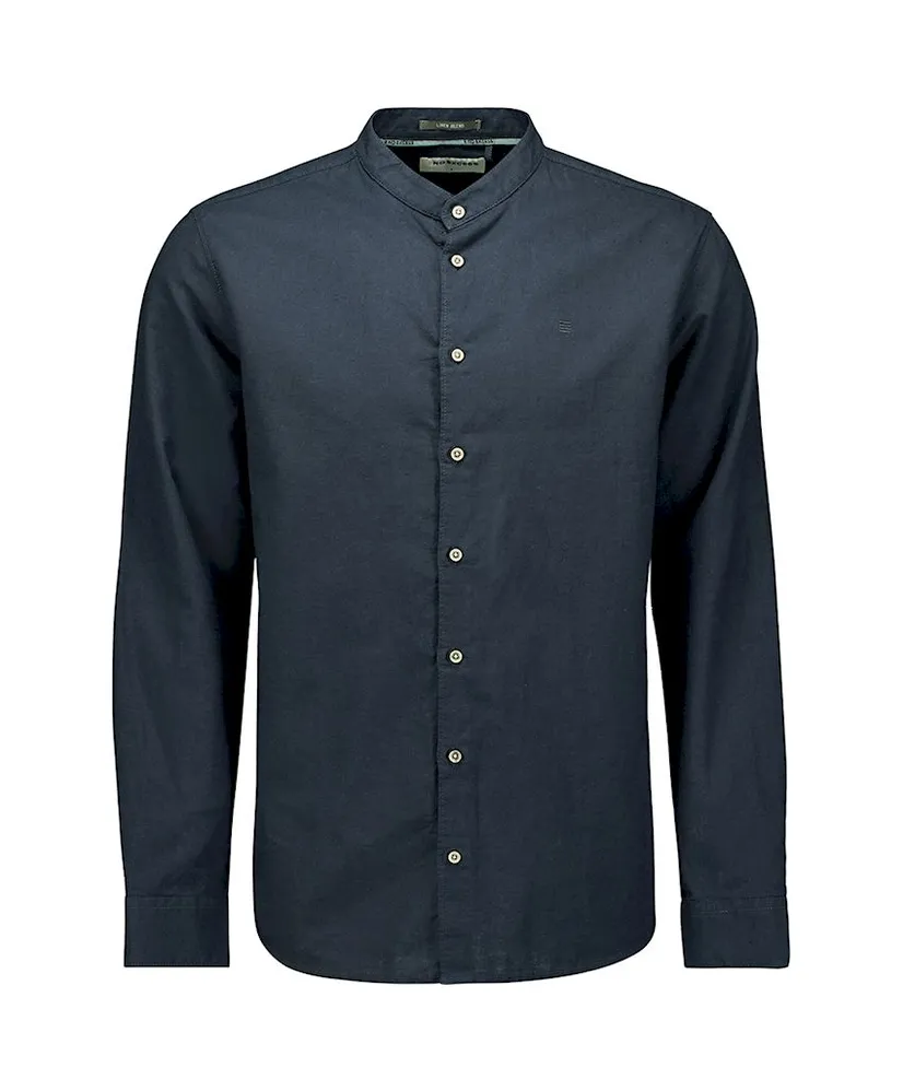 No Excess Overhemd Granddad Regular Fit
