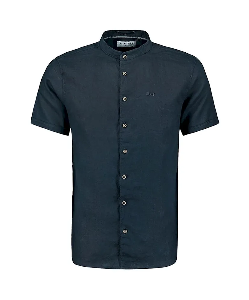 No Excess Overhemd Granddad Regular Fit
