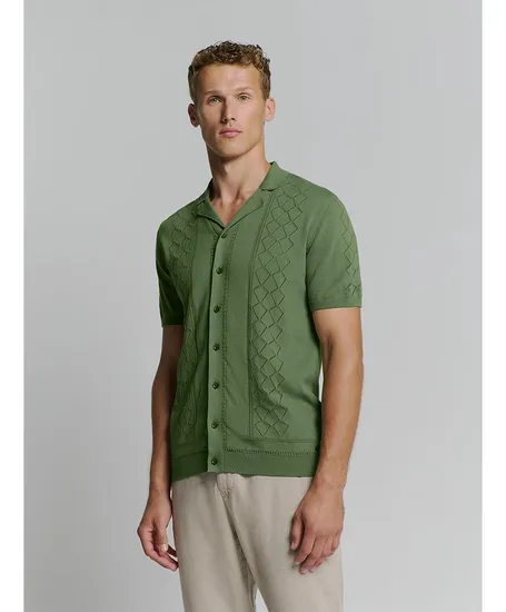No Excess Overhemd Jaqcuard Regular Fit