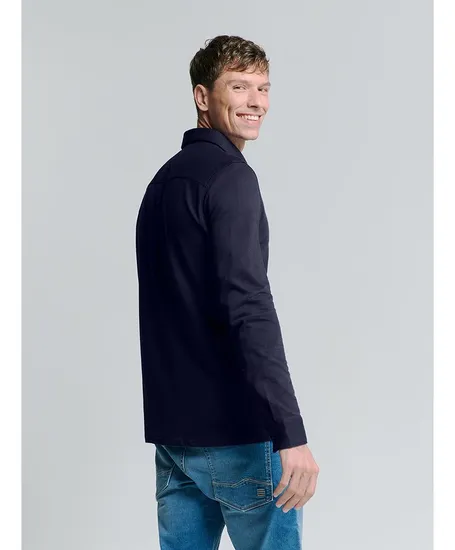 No Excess Overhemd Jersey Regular Fit