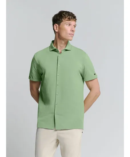 No Excess Overhemd Jersey Regular Fit