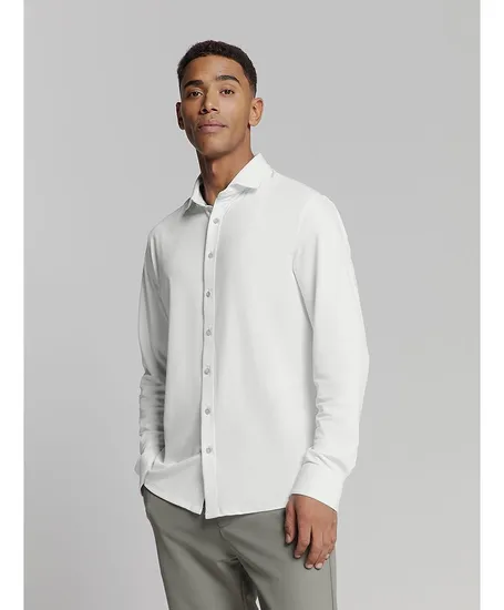 No Excess Overhemd Jersey Travel Regular Fit