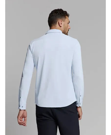 No Excess Overhemd Jersey Travel Regular Fit