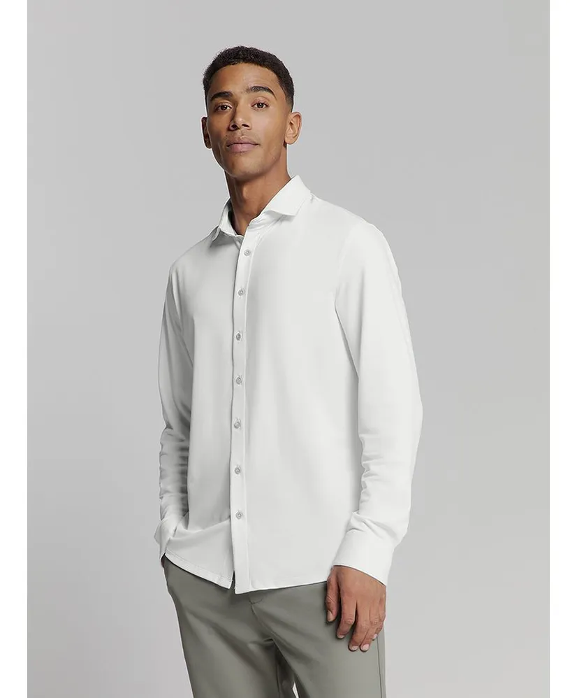 No Excess Overhemd Jersey Travel Regular Fit