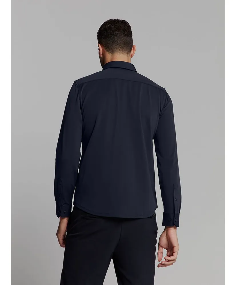 No Excess Overhemd Jersey Travel Regular Fit