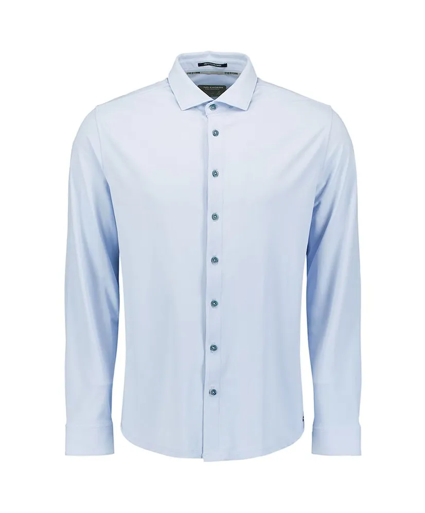 No Excess Overhemd Jersey Travel Regular Fit