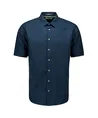No Excess Overhemd Solid Linnen Regular Fit