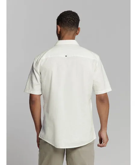 No Excess Overhemd Solid Linnen Regular Fit