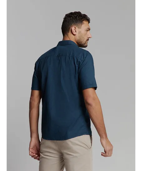 No Excess Overhemd Solid Linnen Regular Fit