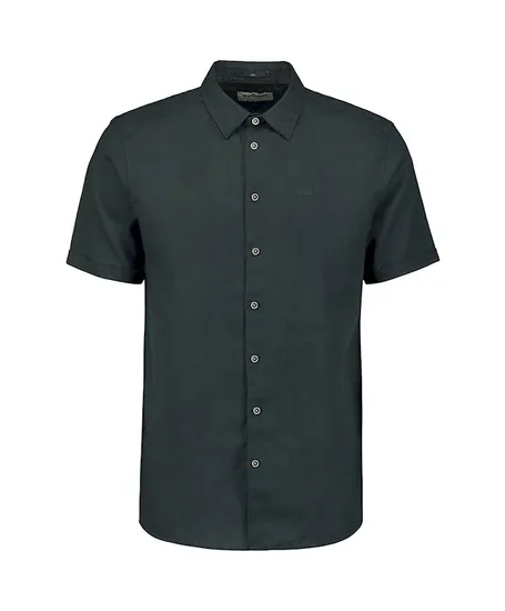No Excess Overhemd Solid Linnen Regular Fit