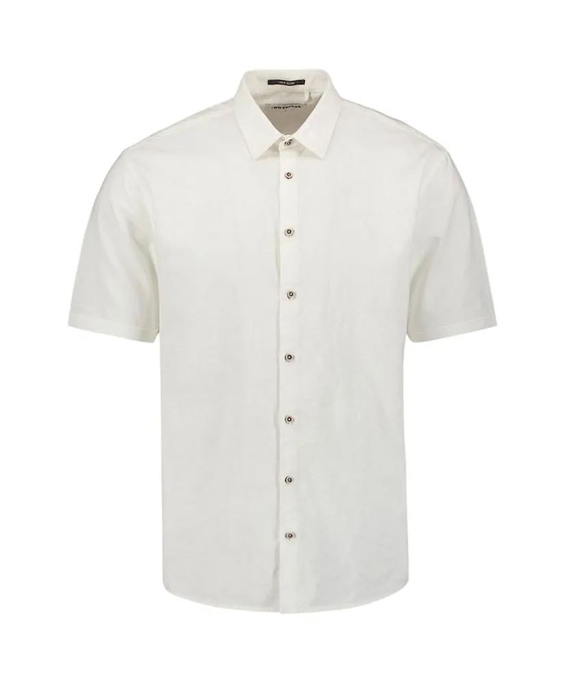 No Excess Overhemd Solid Linnen Regular Fit