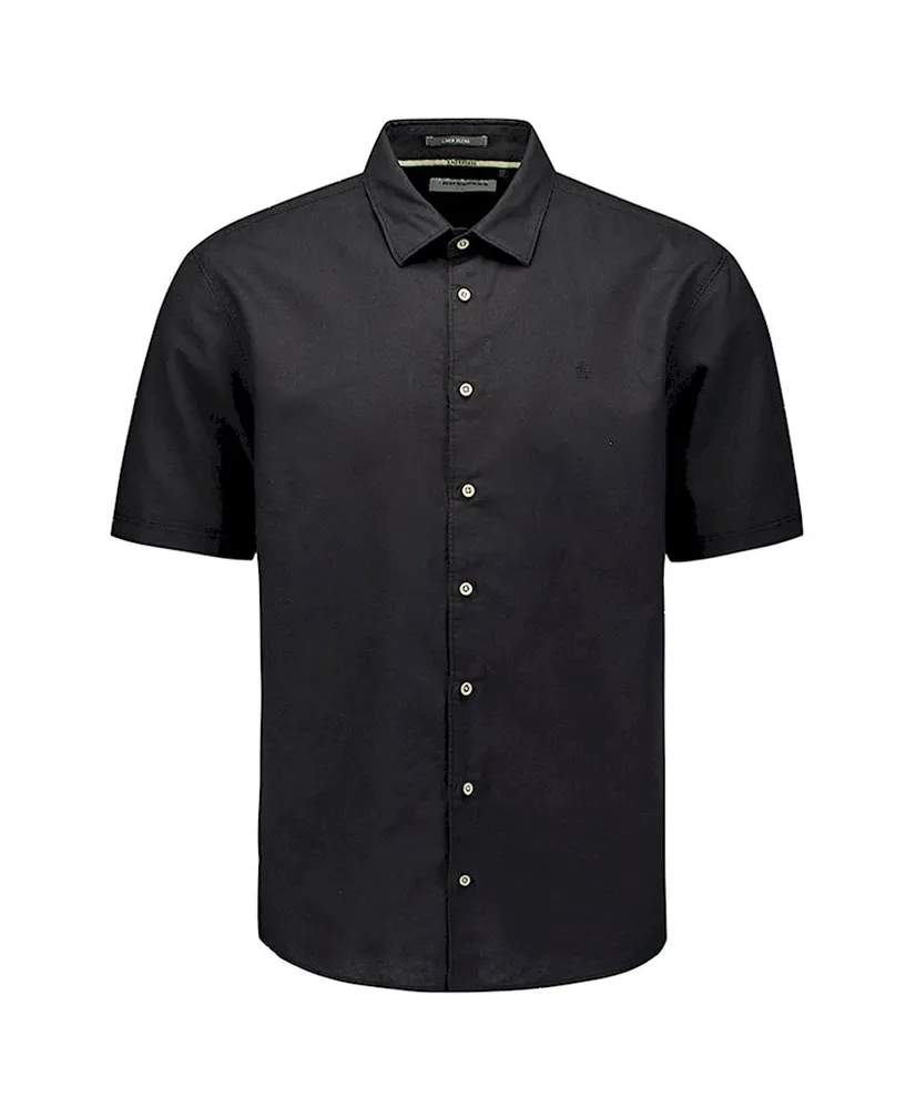 No Excess Overhemd Solid Linnen Regular Fit