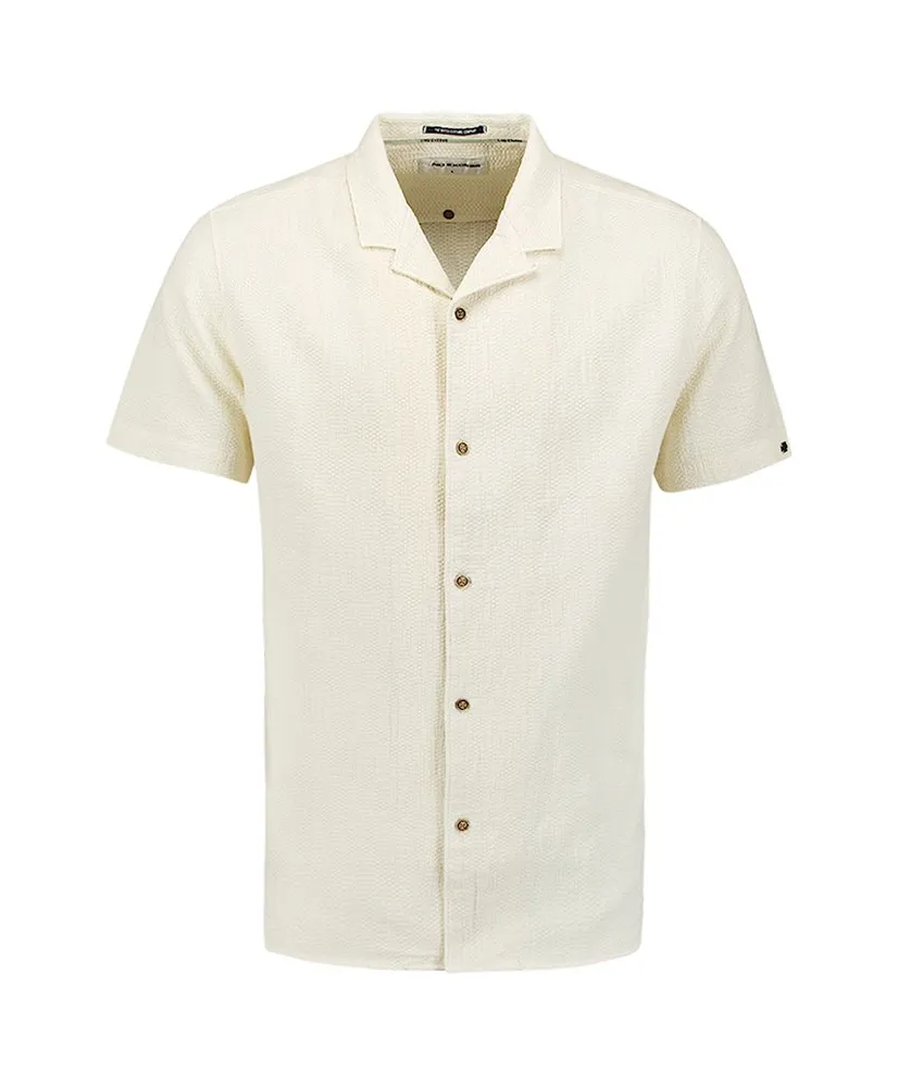 No Excess Overhemd Structure Regular Fit