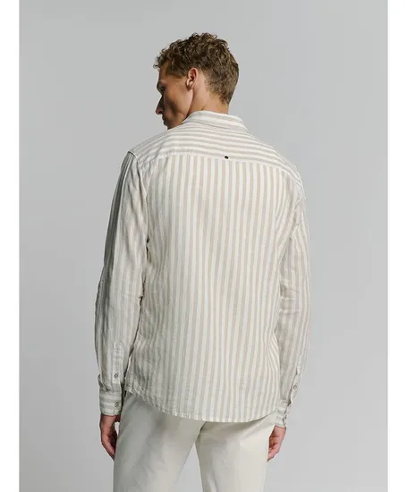 No Excess Overhemd Vertical Big Stripes