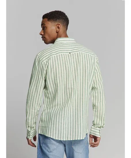 No Excess Overhemd Vertical Big Stripes
